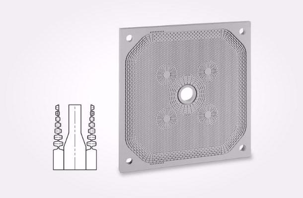 Конструкция UM bloc для случаев нестабильной концентрации твёрдой фазы в суспензии